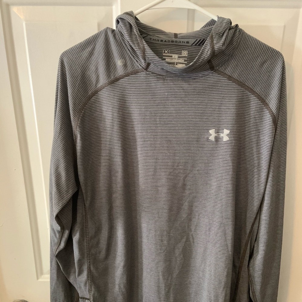 Men’s UnderArmour Threadborne Hooded Pullover